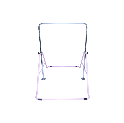 Gymnastics Bar Kids Home Training Kip Bar | 3 in 1 Set w Swing Seat, Trapeze Rings, Expandable Horizontal Bar Folding | Junior Gymnastics Training