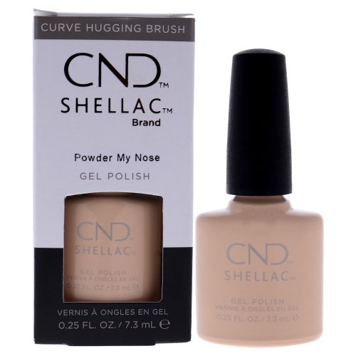 Shellac Nail Color - Powder My Nose by CND for Women - 0.25 oz Nail Polish