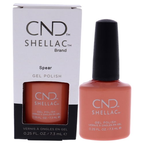 CND  Shellac Nail Color - Spear By for Women - 0.25 OZ Nail Polish