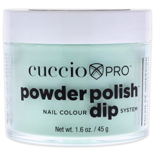 Pro Powder Polish Nail Colour Dip System - Mint Sorbet by Cuccio for Women - 1.6 oz Nail Powder