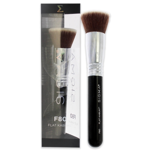 SIGMA BEAUTY  Flat Kabuki Brush - F80 By for Women - 1 PC Brush The best foundation brush in the world