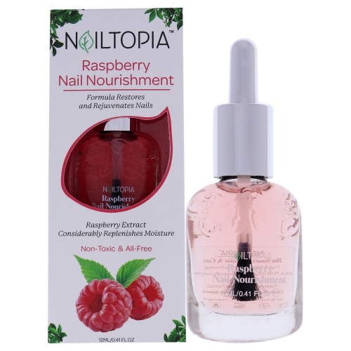 Nail Nourishment - Raspberry by Nailtopia for Women - 0.41 oz Nail Treatment