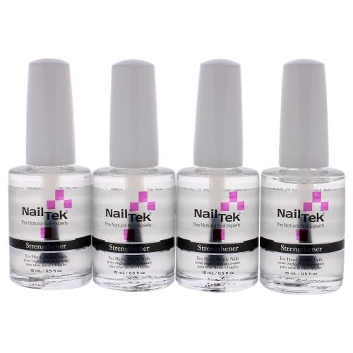 Strengthener Protection Plus Set - 3 by Nail Tek for Unisex - 4 x 0.5 oz Nail Treatment