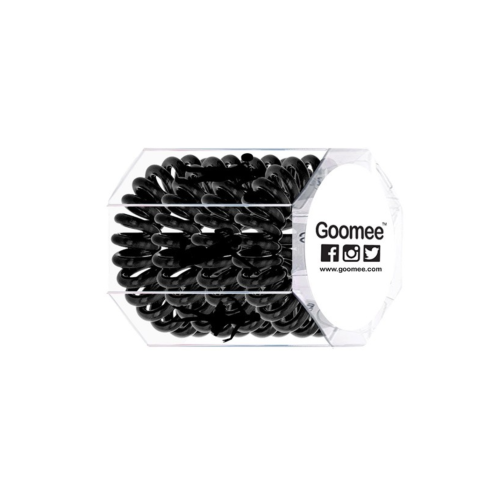 GOOMEE  Active The Markless Hair Loop Set - Belt By for Women - 4 PC Hair Tie In Black