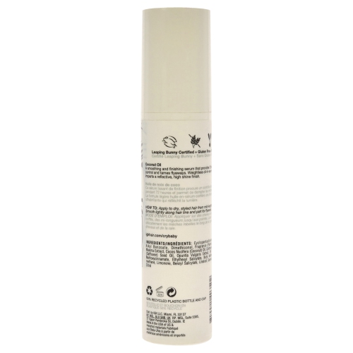 Crybaby Smoothing and Finishing Serum by IGK for Unisex - 1.5 oz Serum