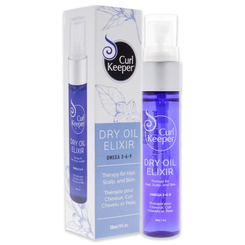 Dry Oil Elixir by Curl Keeper for Unisex - 1 oz Oil