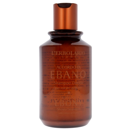 Notes of Ebony Shower Shampoo by LErbolario for Unisex - 8.4 oz Shampoo