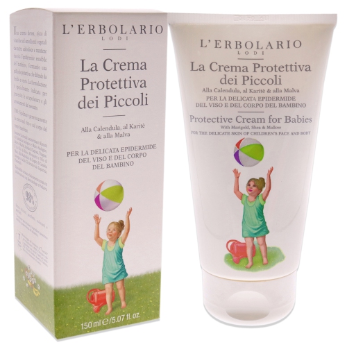 Protective Cream For Babies by LErbolario for Kids - 5.07 oz Cream
