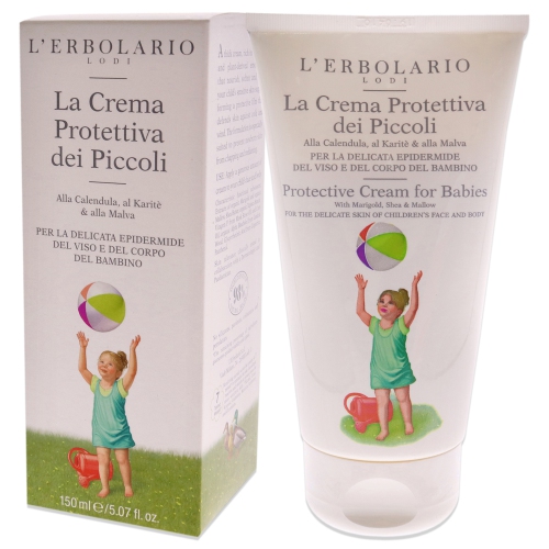 Protective Cream For Babies by LErbolario for Kids - 5.07 oz Cream