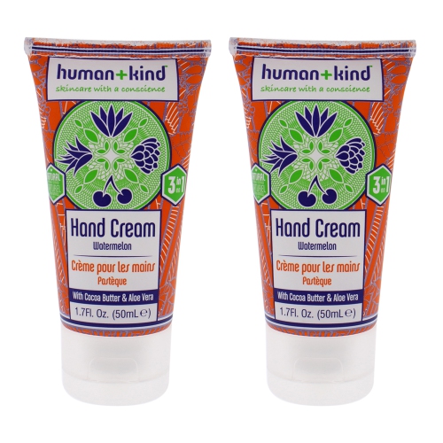 HUMANKIND  Hand-Elbow-Feet Cream - Watermelon - Pack Of 2 By Human+Kind for Unisex - 1.7 OZ Cream
