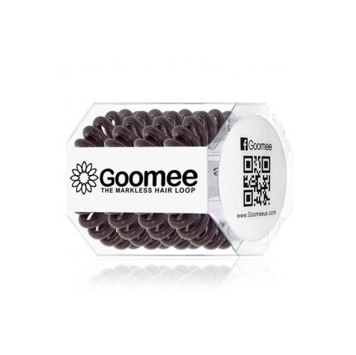 GOOMEE  The Markless Hair Loop Set - Coco By for Women - 4 PC Hair Tie In Brown