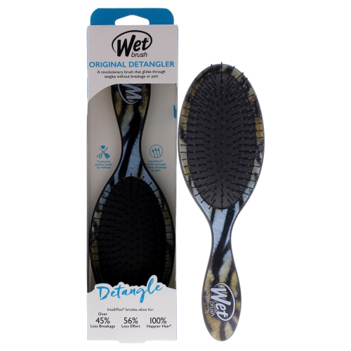 WET BRUSH  Original Detangler Brush - Safari Tiger By for Unisex - 1 PC Hair Brush