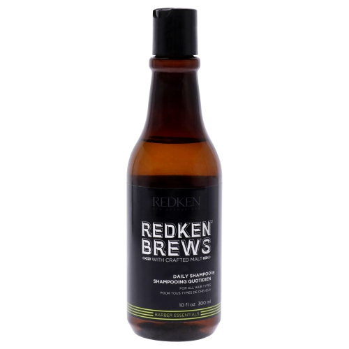 Brews Daily Shampoo by Redken for Men - 10 oz Shampoo