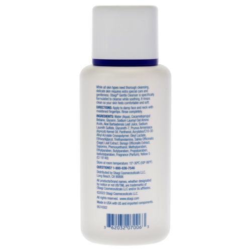 Obagi Nu-Derm 1 AM-PM Gentle Cleanser by Obagi for Unisex - 6.7 oz Cleanser