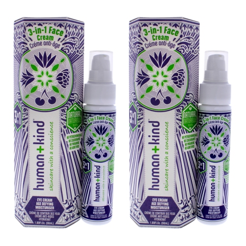 HUMANKIND  Anti-Ageing Cream - Pack Of 2 By Human+Kind for Unisex - 1.69 OZ Cream