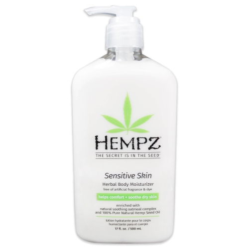 Sensitive Skin Herbal Body Moisturizer by Hempz for Unisex - 17 oz Moisturizer