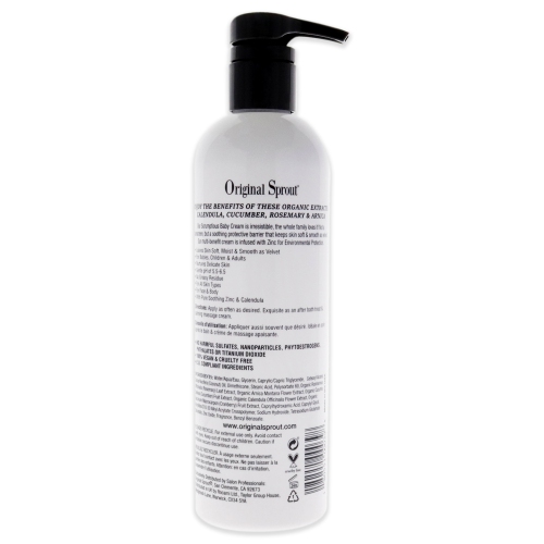 Scrumptious Baby Cream by Original Sprout for Kids - 12 oz Cream