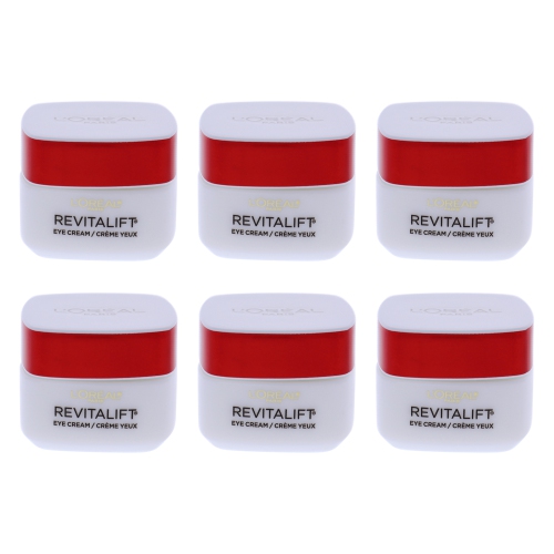 Revitalift Anti-Wrinkle and Firming Eye Treatment by LOreal Professional for Unisex - 0.5 oz Cream - Pack of 6