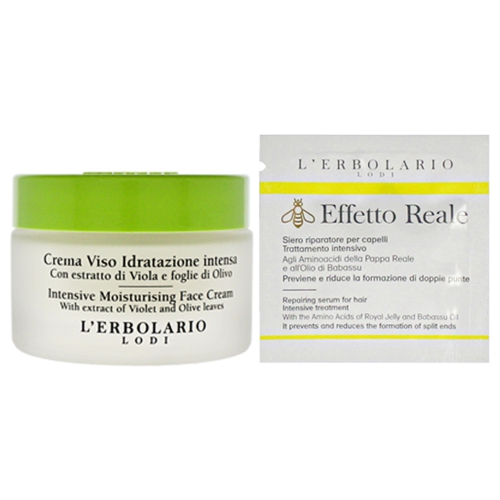 Intensive Moisturising Face Cream by LErbolario for Unisex - 1.6 oz Cream