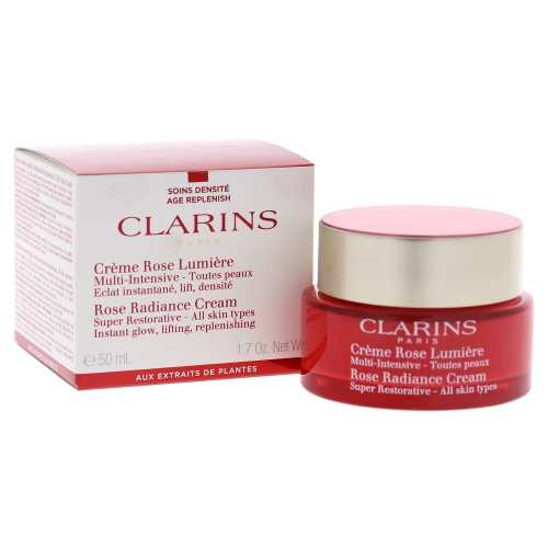 Rose Radiance Cream Super Restorative by Clarins for Unisex - 1.7 oz Cream