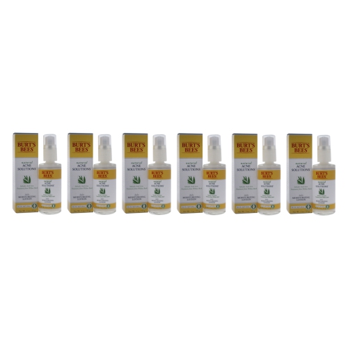 Natural Acne Solutions Daily Moisturizing Lotion by Burts Bees for Unisex - 2 oz Lotion - Pack of 6