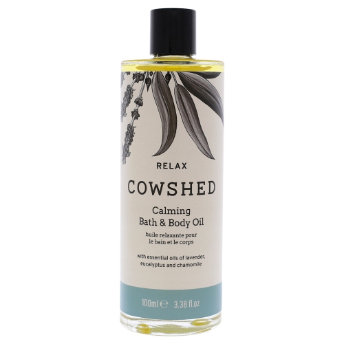 Relax Calming Bath and Body Oil by Cowshed for Unisex - 3.38 oz Body Oil