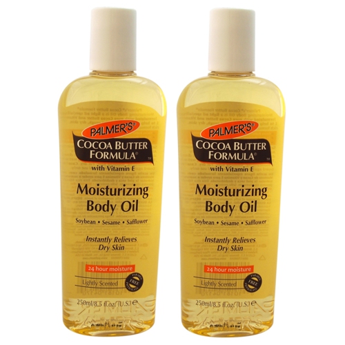 Cocoa Butter Formula with Vitamin E Moisturizing Body Oil - Pack of 2 by Palmers for Unisex - 8.5 oz Oil