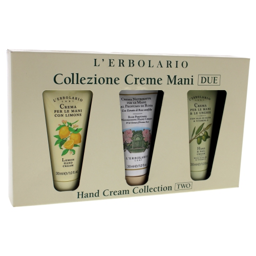 Hand Cream Collection Two by LErbolario for Unisex 3 x 1 oz Hand and