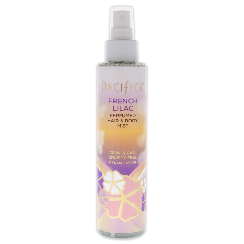 Perfumed Hair and Body Mist - French Lilac by Pacifica for Women - 6 oz Body Mist
