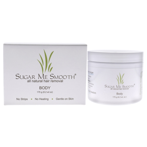 Body Hair Removal by Sugar Me Smooth for Unisex - 6.2 oz Hair Removal