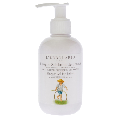 Shower Gel for Babies by LErbolario for Kids - 6.7 oz Shower Gel