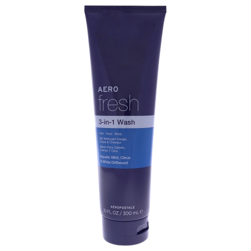 Aero Fresh 3-In-1 Wash by Aeropostale for Men - 10 oz Body Wash