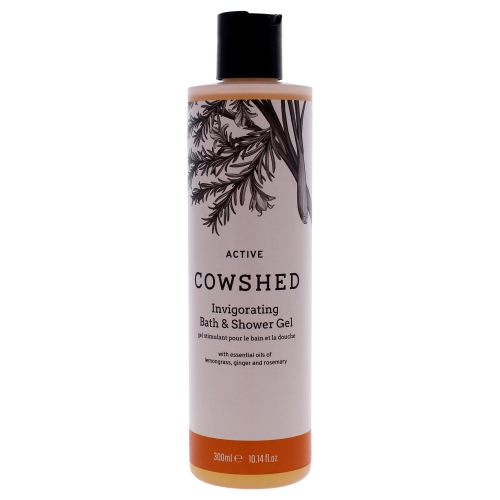 Active Invigorating Bath and Shower Gel by Cowshed for Unisex - 10.14 oz Shower Gel