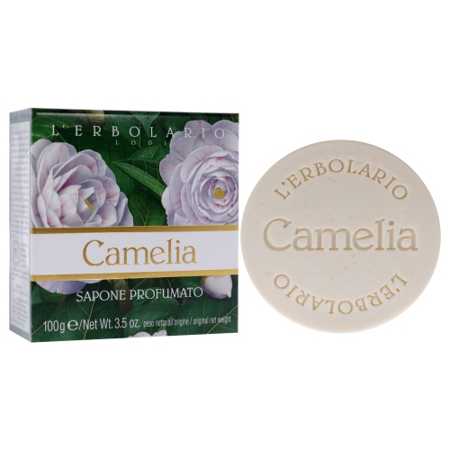 Perfumed Soap - Camelia by LErbolario for Unisex - 3.5 oz Soap
