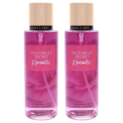 VICTORIAS SECRET  Romantic Fragrance Mist By for Women - 8.4 OZ Fragrance Mist - Pack Of 2