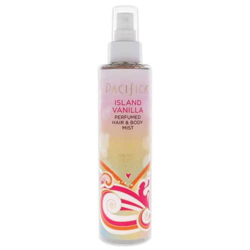 Perfumed Hair and Body Mist - Island Vanilla by Pacifica for Women - 6 oz Body Mist