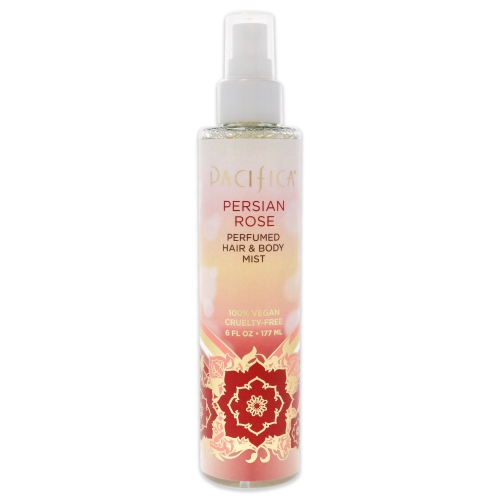 Perfumed Hair and Body Mist - Persian Rose by Pacifica for Women - 6 oz Body Mist