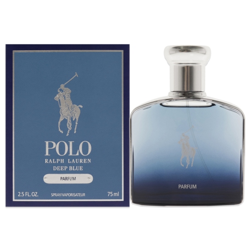 Polo Deep Blue by Ralph Lauren for Men - 2.5 oz Parfum Spray