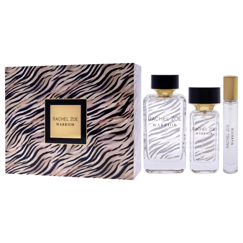 Warrior by Rachel Zoe for Women - 3 Pc Gift Set 3.4oz EDP Spray, 1oz EDP Spray, 0.34oz EDP Spray