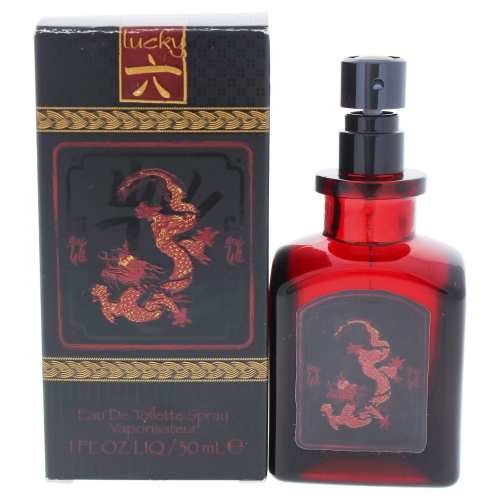 LIZ CLAIBORNE  Lucky Number 6 By for Men - 1 OZ Edt Spray