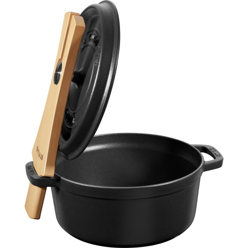STAUB Lid Holder Beech