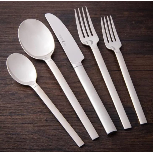 HENCKELS Carrara 20 Piece Flatware Set Polished