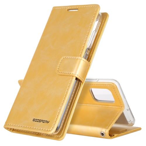 Image 1 of 1.. HYFAI Leather Diary Case Cover w/Magnet Clip Wallet Folio Credit Card Slot and Flip Stand for Samsung Galaxy S21 Ultra / Ultra 5G, Gold