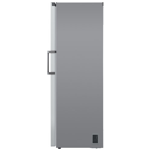 LG 24" 11.4 Cu. Ft. Frost-Free Counter-Depth Column Freezer (LROFC1104V) - Platinum Silver Steel