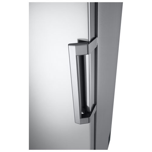 LG 24" 11.4 Cu. Ft. Frost-Free Counter-Depth Column Freezer (LROFC1104V) - Platinum Silver Steel