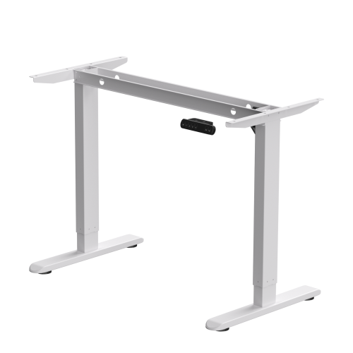 AnthroDesk Sit to Stand Height Adjustable Programmable Standing Desk Workstation with Table Top, 120 x 60 cm [47.2 x 23.6 Inches]