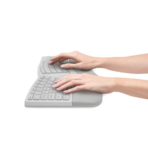 Kensington Pro Fit Wireless Ergonomic Keyboard & Mouse Combo - Gray -