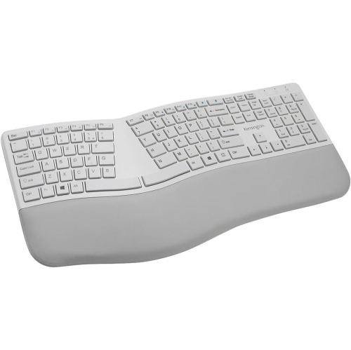 Kensington Pro Fit Wireless Ergonomic Keyboard - Gray -