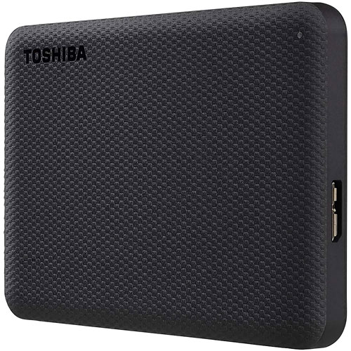 Toshiba Canvio Advance 2TB USB 3.0 External Hard Drive - Black