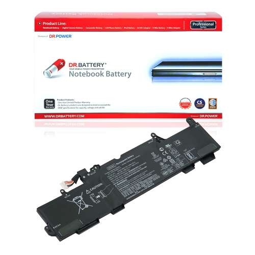 Image 1 de 8.. DR. BATTERY Remplacement pour HP EliteBook 735 846 G5 healthcare edition 932823-421 933321-855 HSN-I12C HSN-I13C-4 [11.55V / 25.4Wh] **Livraison